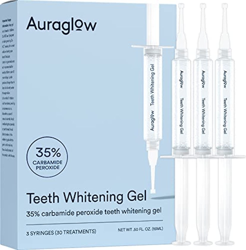 Auraglow 35% Teeth Whitening Gel Syringe Refill Pack