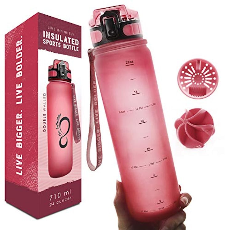 Live Infinitely 24 oz Water Bottle