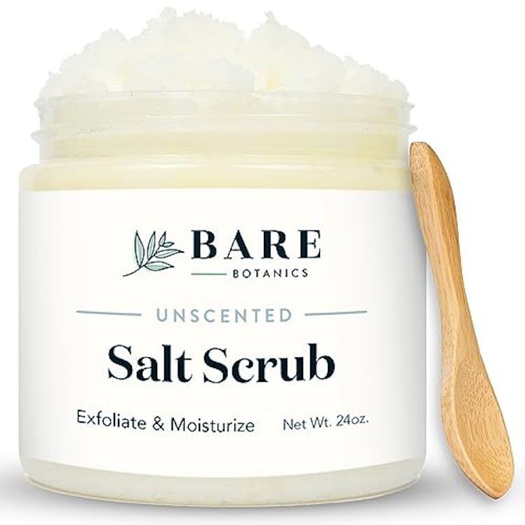 Bare Botanics Unscented Body Scrub, 24 Oz.