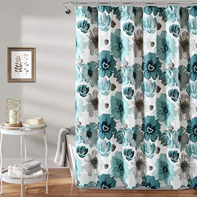 Lush Decor Floral Shower Curtain