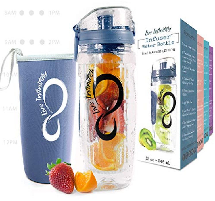 Live Infinitely  Fruit Infuser Water Bottle