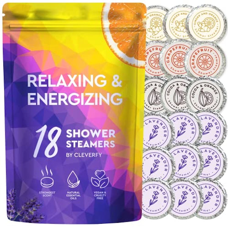 Cleverfy Shower Steamers Aromatherapy (18-Pack)