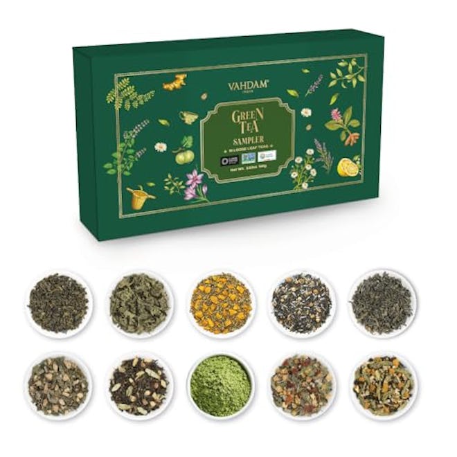 VAHDAM Assorted Green Tea Sampler