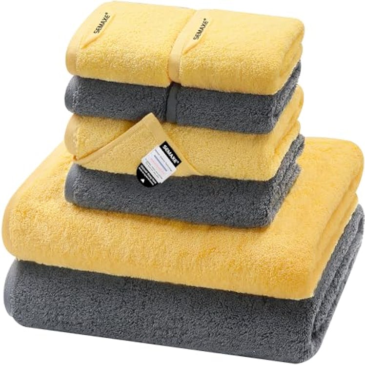 SEMAXE Bath Towels Set (8 Pieces)