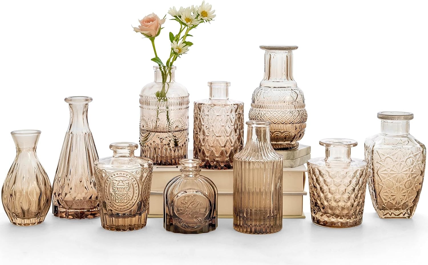 Bonne Ambiance Glass Bud Vase (Set of 10)