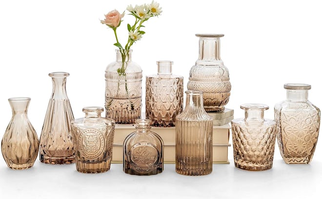 Bonne Ambiance Glass Bud Vase (Set of 10)