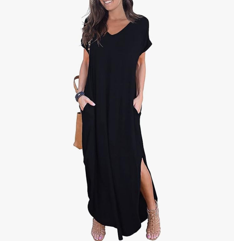 GRECERELLE Split Maxi Dress