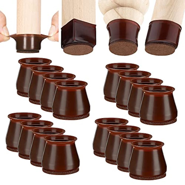 Aneaseit Chair Leg Floor Protectors (16 Pieces)