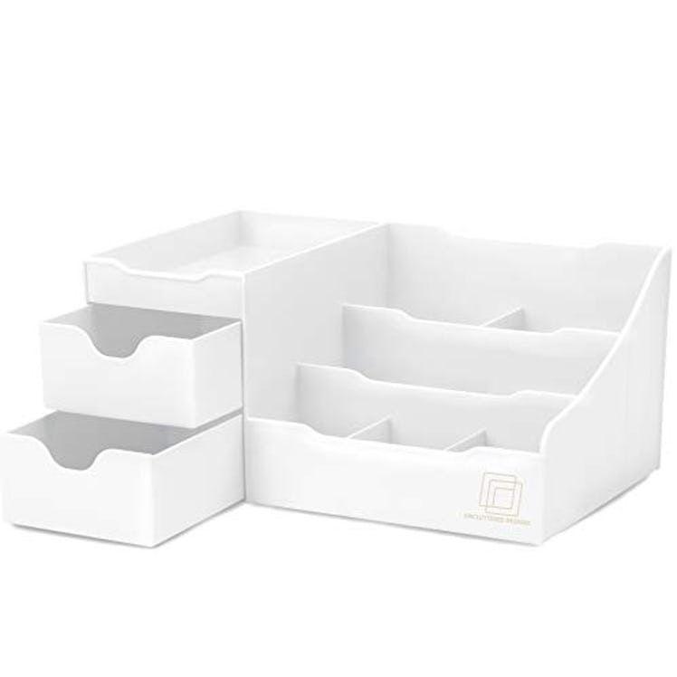 Uncluttered Designs Makeup Organizer With Drawer
