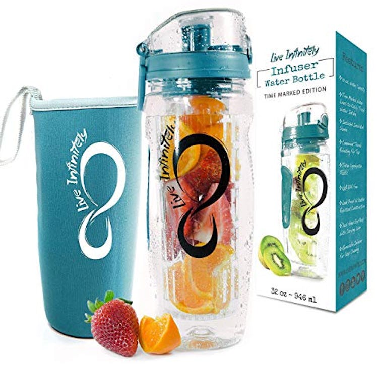 Live Infinitely Fruit Infusing Water Bottle