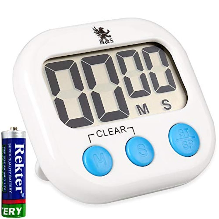 H&S Magnetic Digital Kitchen Timer 