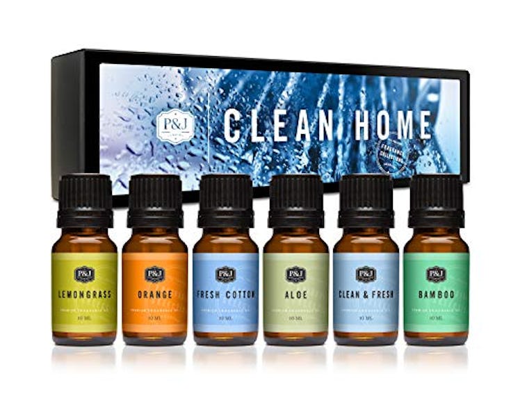 P&J Fragrance Oil Clean Home Set