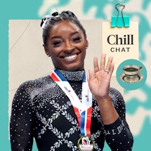 Simone Biles' wellness routine and training regimen.