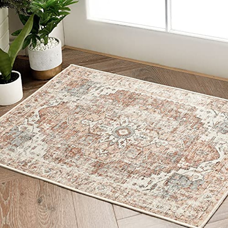  jinchan Washable Entryway Rug 