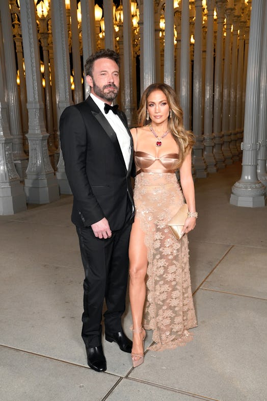 Ben Affleck and Jennifer Lopez wear Gucci at the 2023 LACMA Art+Film Gala.