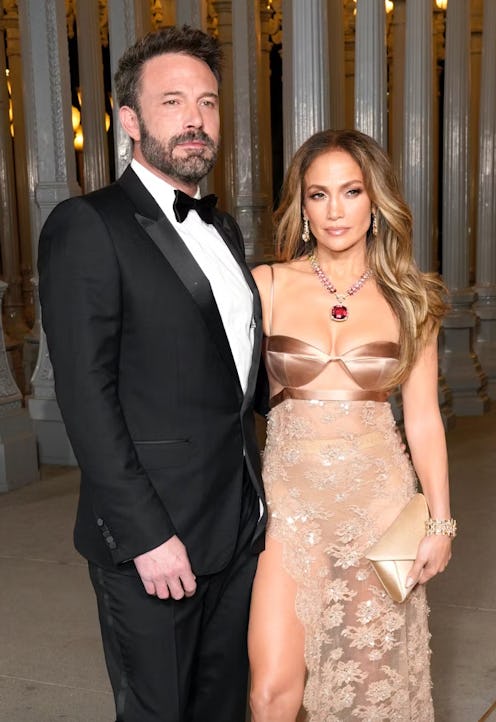 Ben Affleck and Jennifer Lopez wear Gucci at the 2023 LACMA Art+Film Gala.