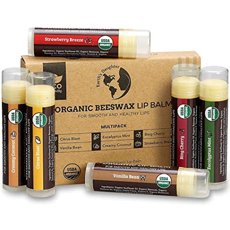 Earth's Daughter Organic Lip Balm (6-Pack)