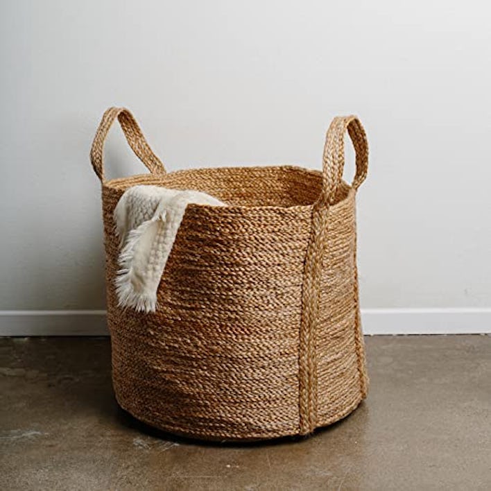 GooBloo Handmade Woven Storage Basket 