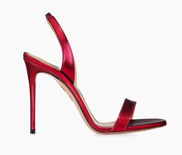 ruby red slingback heels