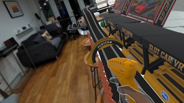 SlotCar VR mixed reality game in open beta