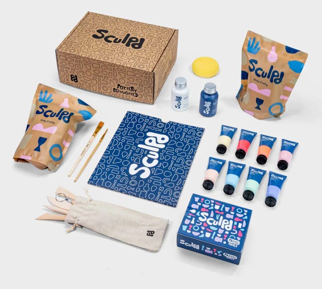 The Sculpd Pottery Starter kit is a great holiday 2023 gift.