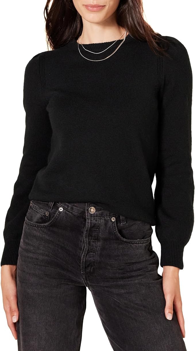 Amazon Essentials Pleated Shoulder Sweater