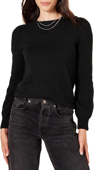 Amazon Essentials Pleated Shoulder Sweater