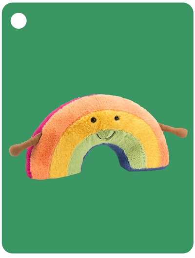 Jellycat Medium Amuseable Rainbow Kids Plush Toy (0+)