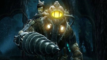 A still image from BioShock.
