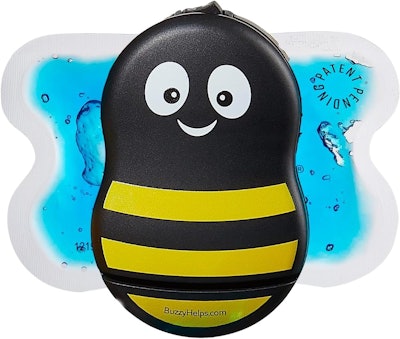 Buzzy Personal Vibrating Ice Pack For Pain Relief to prevent shot pain for kids