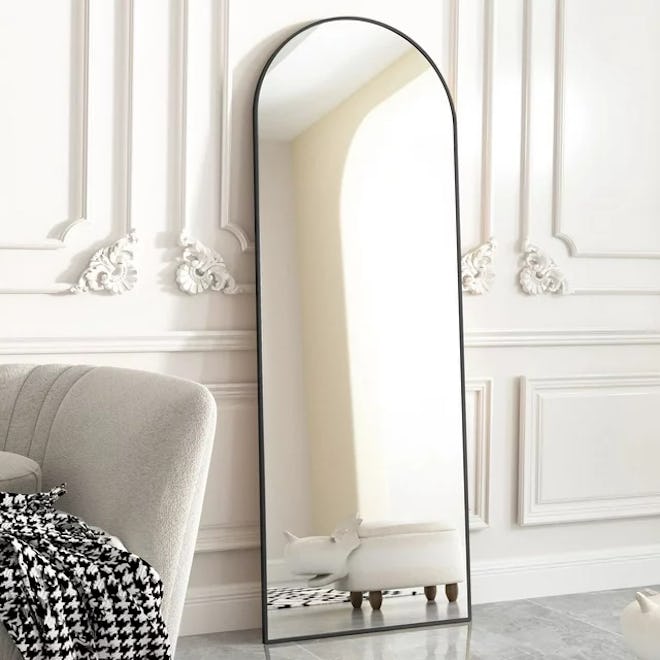Arched Full Length Floor Mirror 64"x21.1"