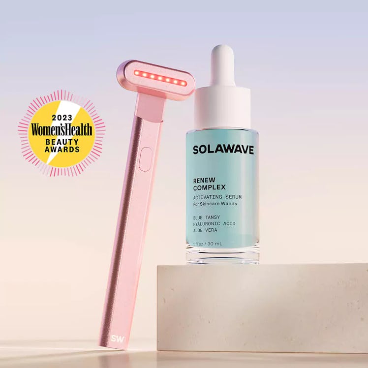 Solawave 4-in-1 Radiant Renewal Skincare Wand & Activating Serum Kit