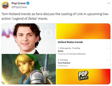 Zelda fans think they know who'll play Link in live-action movie - Dexerto