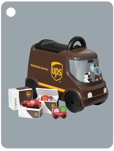 Ride & Deliver UPS® Truck (2+)