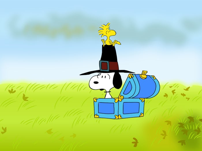 Snoopy and Woodstock in ‘A Charlie Brown Thanksgiving’