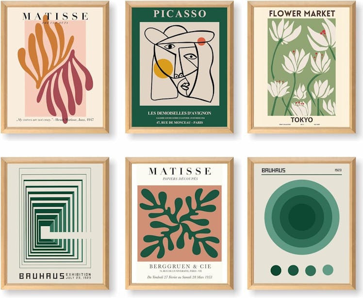 dazongweihan Matisse Prints (Set of 6)
