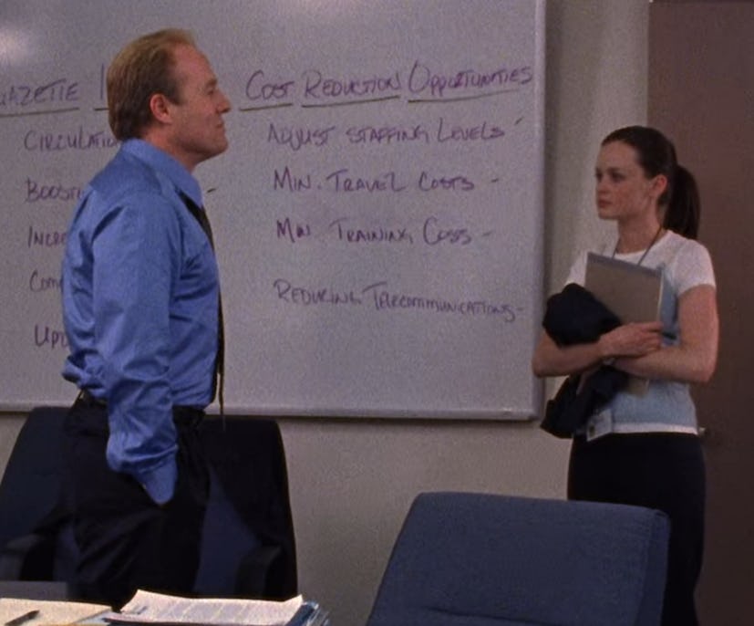 Mitchum and Rory on 'Gilmore Girls.' Screenshot via Netflix