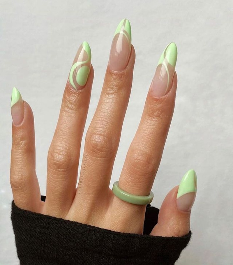 Green matcha nail art ideas, straight from top nail artists.