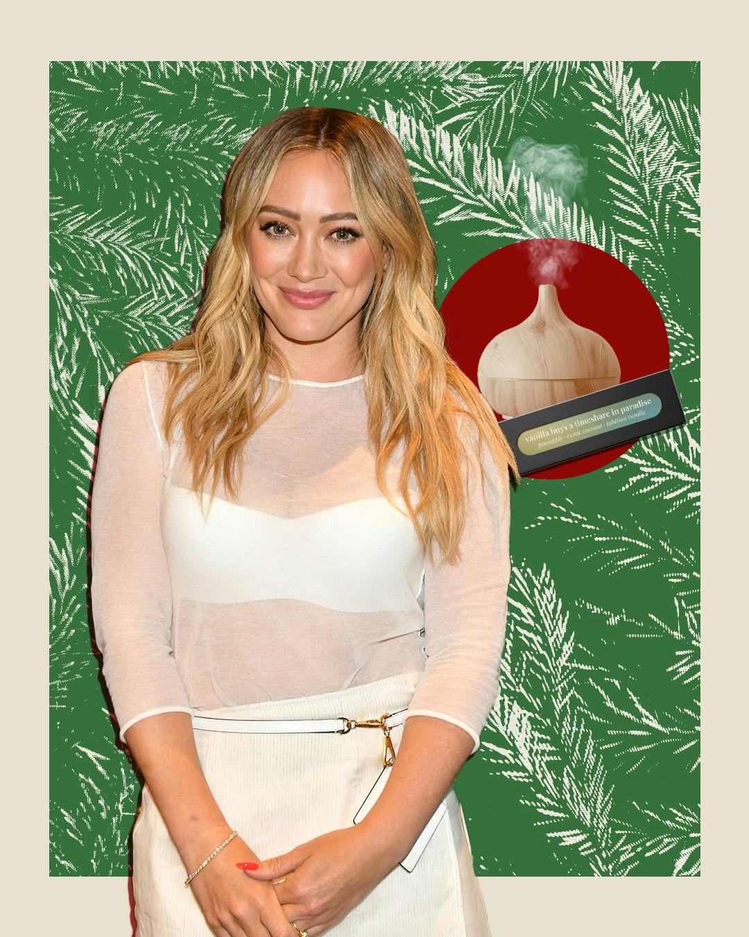 Hilary Duff On Holiday Traditions Hosting Tips Home Fragrances