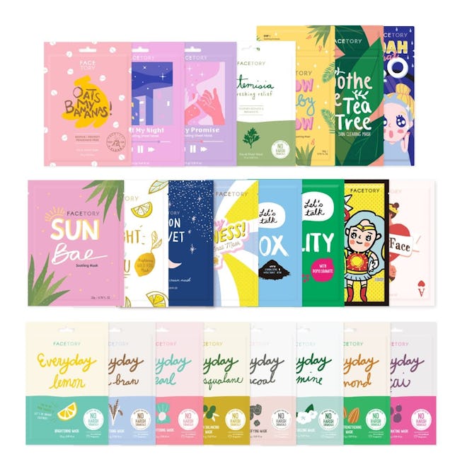 FACETORY Sheet Mask Collection (23-Pack)