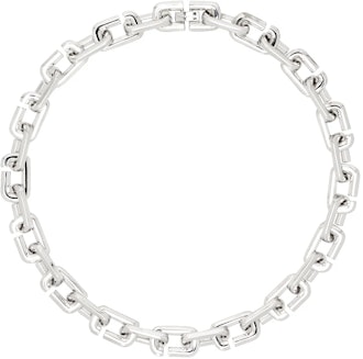 Silver 'The J Marc Chain Link' Necklace
