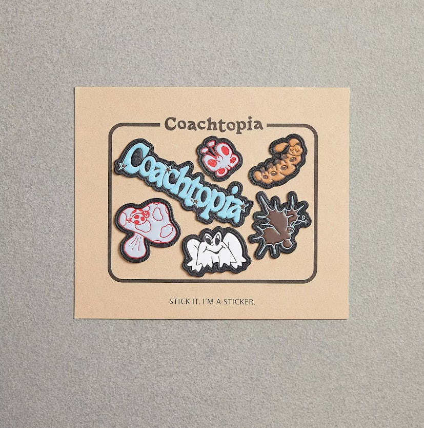 Sticker Set In Coachtopia Leather: Coachtopia Creatures
