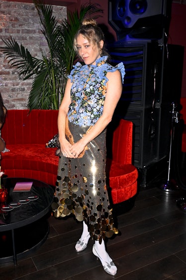 Chloë Sevigny at the Rabanne x H&M launch party in New York City, November 8, 2023.