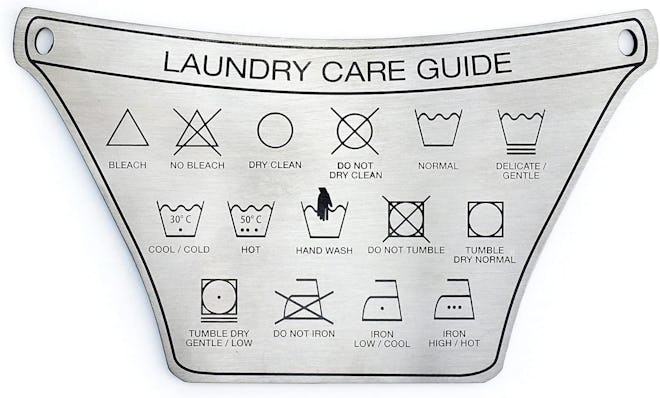 RSVP International Laundry Care Guide Magnet