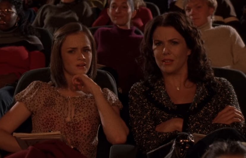 Rory and Lorelai on 'Gilmore Girls.' Screenshot via Netflix