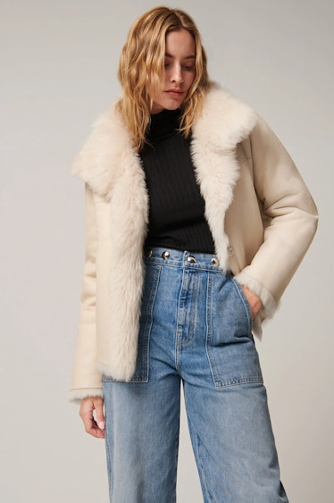 Kylie Reversible Sheepskin Jacket