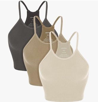 ODODOS Crop 3-Pack