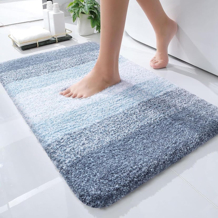 OLANLY Luxury Bathroom Rug Mat