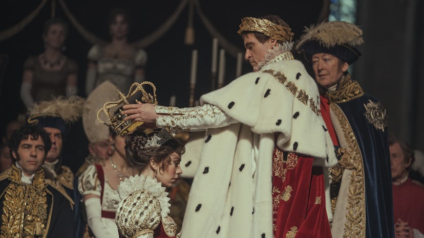 Napoleon movie coronation scene