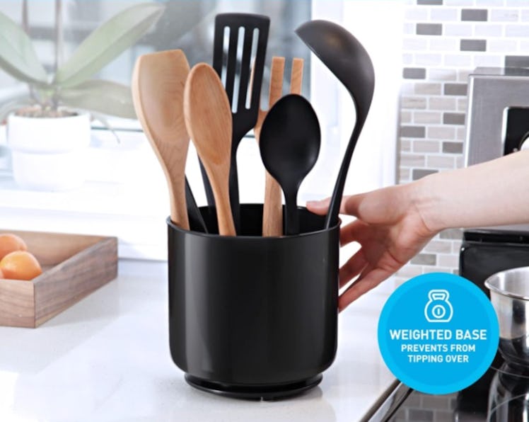 Cooler Kitchen Rotating Utensil Caddy 